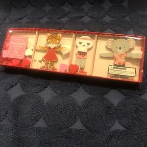 Valentine Card Kit with Animal Characters